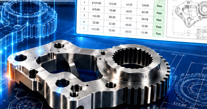Imaginary machined 3D part example